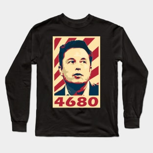 Elon Musk 4680 Long Sleeve T-Shirt